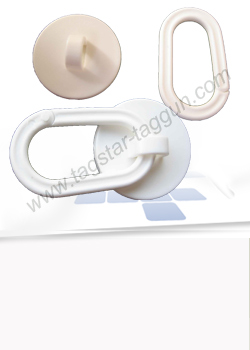 self adhesive buttons and hooks